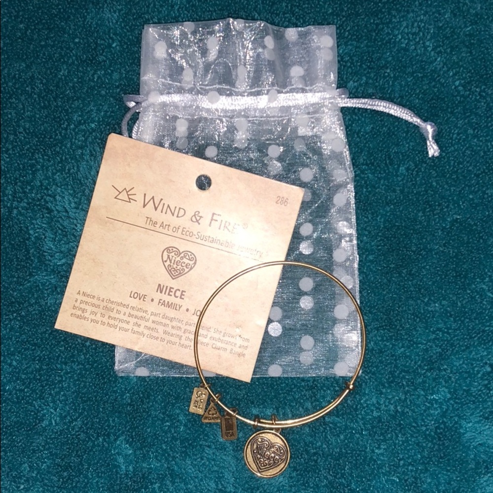 new with tags wind & fire niece bracelet